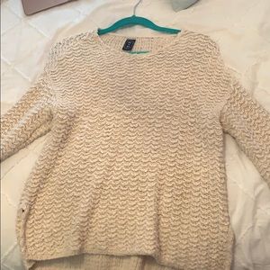 Size small: Me to We cream knit sweater